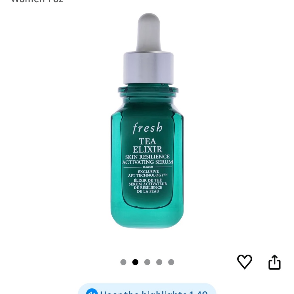 Fresh Tea Elixir Activating Serum